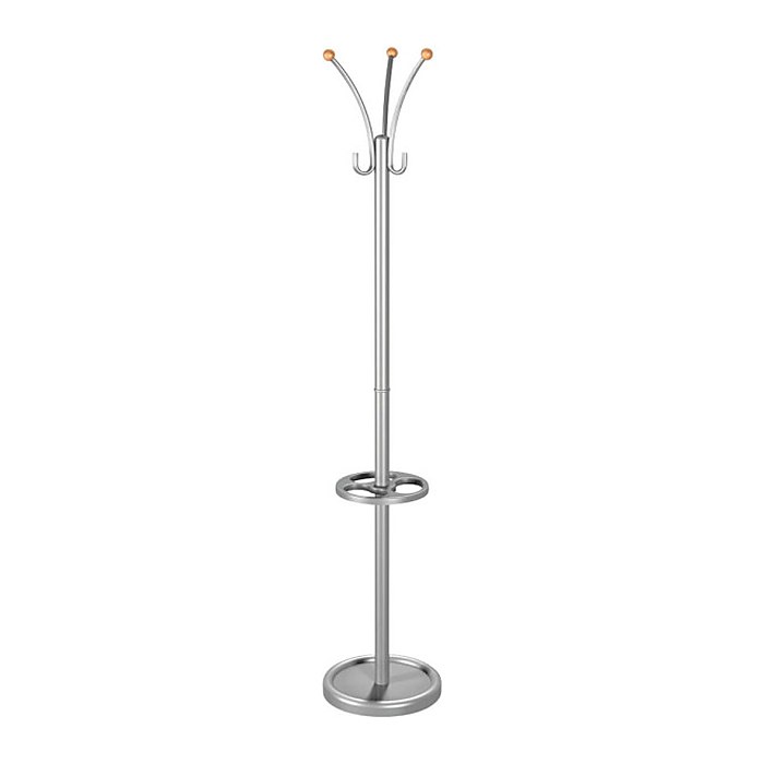 Kerkmann Kleiderständer Nina 30609514 silber Metall 6 Haken 31,0 x 170,0 cm, 1 St.