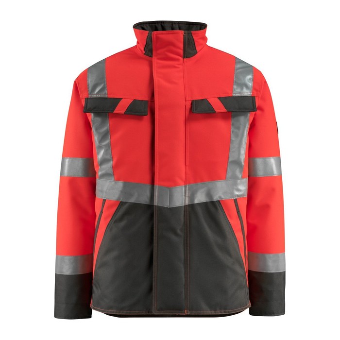 MASCOT® unisex Warnjacke Penrith rot, anthrazit Größe 2XL