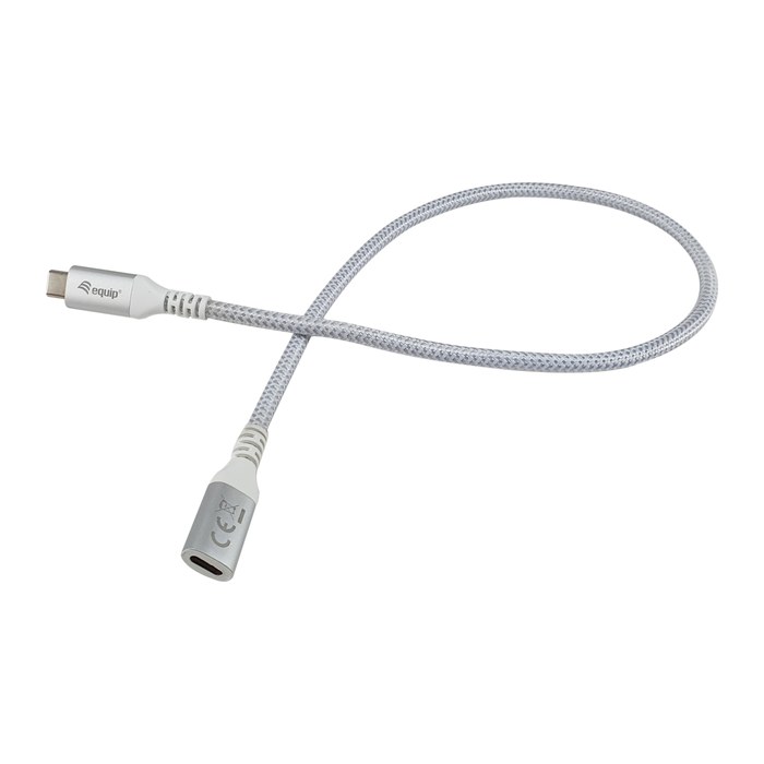Equip Kabel USB-C3.2->C Gen2 Erweiter. St/Bu 0.50m weiß