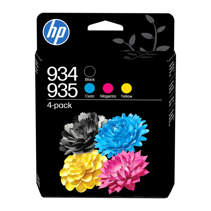 HP 934 + 935(6ZC72AE) schwarz, cyan, magenta, gelb Druckerpatronen, 4er-Set