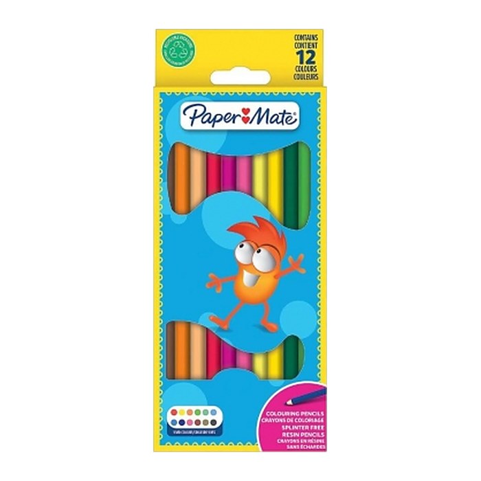 PAPER MATE Buntstifte Kids Colouring Bunt 12er M Blister