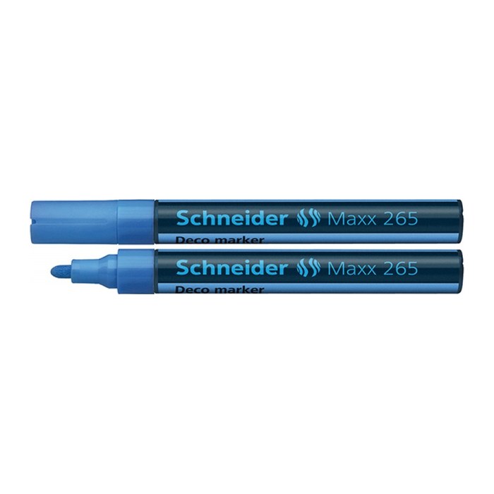 Schneider Maxx 265 Kreidemarker blau 2,0 - 3,0 mm, 1 St.
