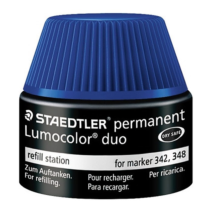 STAEDTLER Tankstelle Lumocolor duo blau