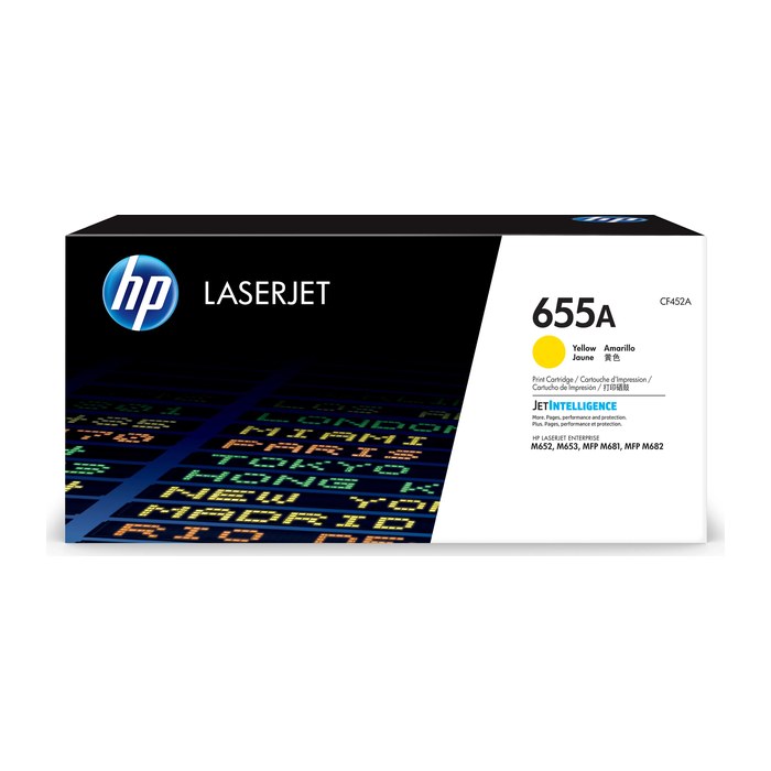 HP 655A (CF452A) gelb Tonerkartusche