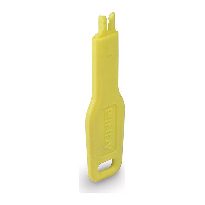 LINDY Schlüssel für RJ45 Port Schloss, gelb (47900 u 47901)