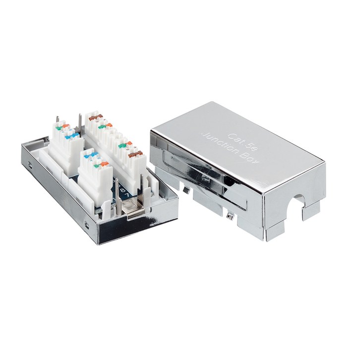 Equip Anschlussdose Cat5e geschirmt 22-26AWG T568A/B Polybeutel
