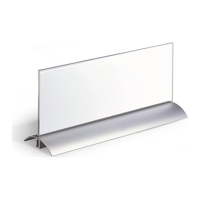 DURABLE DESK PRESENTER DE LUXE Tischaufsteller 29,7 x 10,5 cm beidseitig, 1 St.