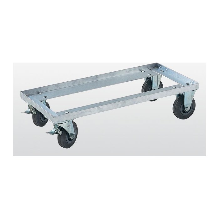 MUNK Transportroller silber 90,0 cm 50,0 cm bis 150,0 kg