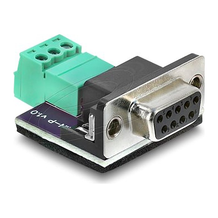 DELOCK D-Sub 9 Pin Bu > 3 Pin Terminalblock Adapter CAN/LIN