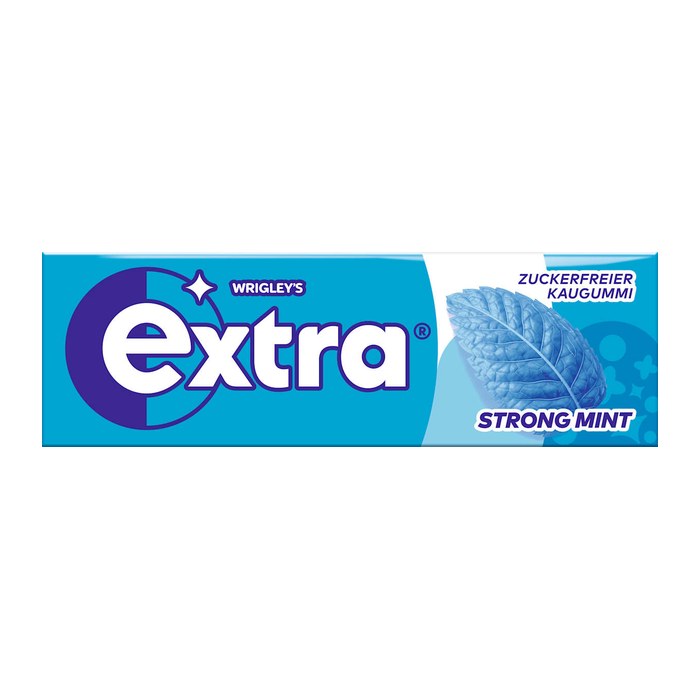 extra® STRONG MINT Kaugummis 30x 10 Dragees, 30 St.