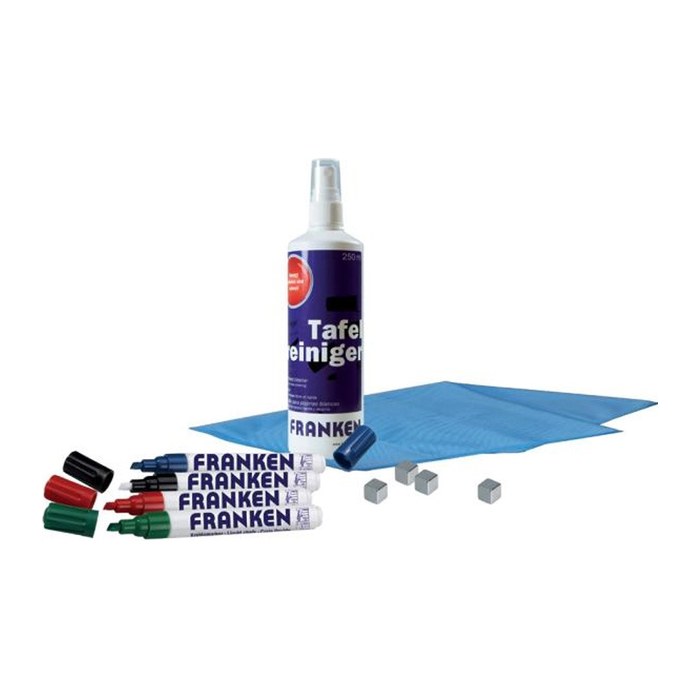 FRANKEN Glas-Magnettafel Zubehör-Set 10 Teile