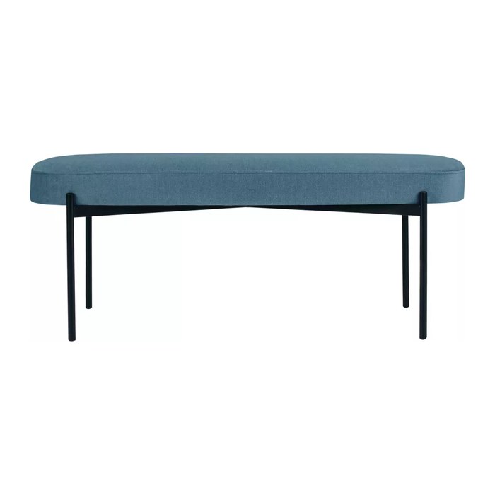 meet powered by PAPERFLOW Sitzbank GAIA L GBOLT.01.06 blau Stoff 118,0 cm
