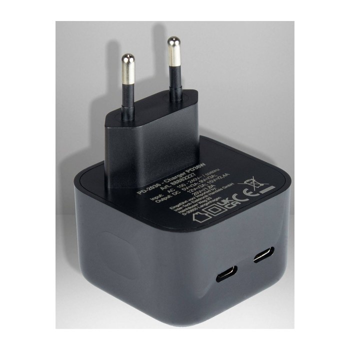 Inter-Tech PD-Charger USB C,PSU PD-2036, PD 36W, schwarz