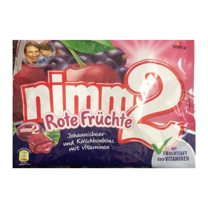 nimm2® Rote Früchte Bonbons 64 St./ 429,0 g, 1 Pack