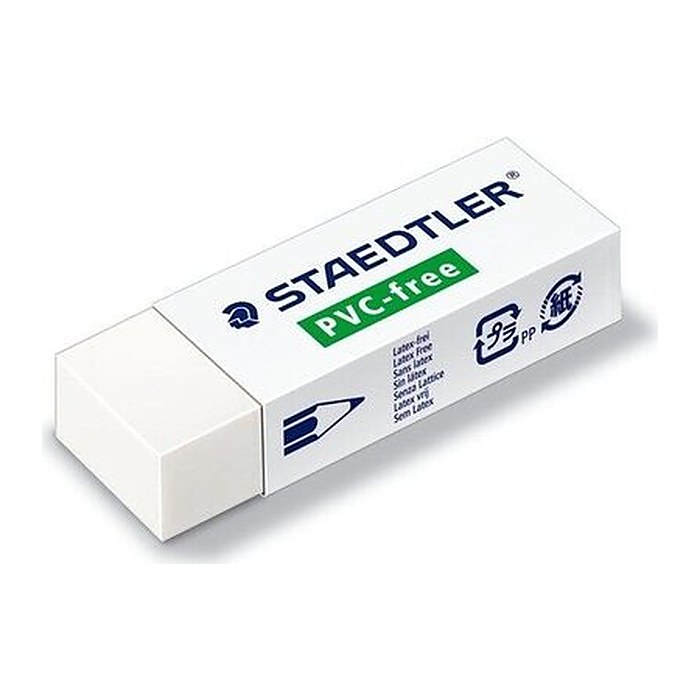 STAEDTLER Radiergummis PVC-free weiß, 1 St.